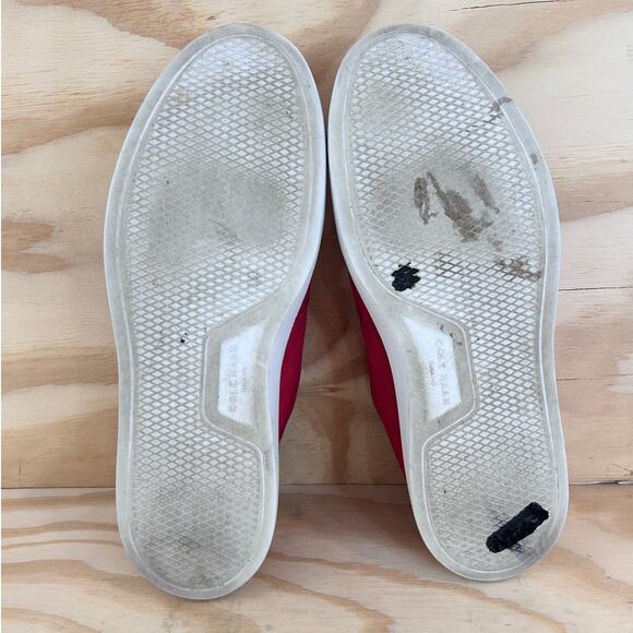 Cole Haan - GrandPro Rally Canvas Court- Sneakers - Red - Men's - 10.5M - C34714 - Picture 8 of 9